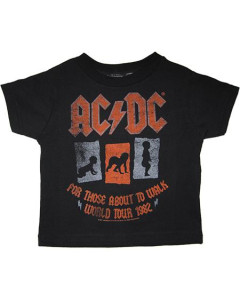 AC/DC T-shirt til baby | About to Walk